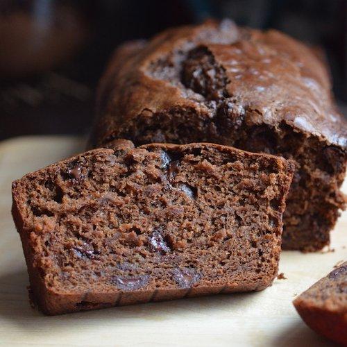 Vegan Double Chocolate Banana Bread