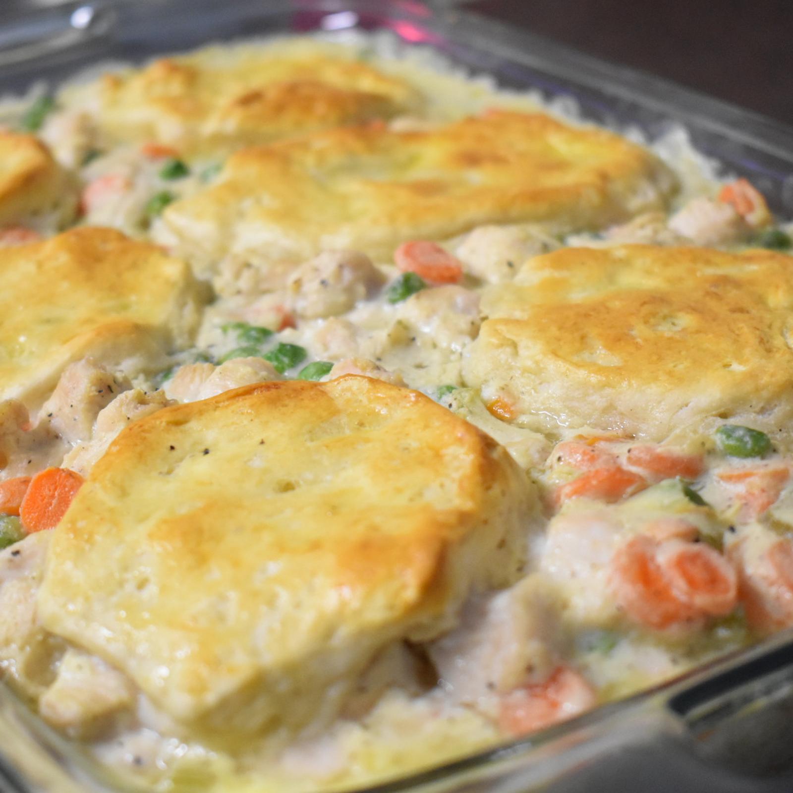 Paige Farmhouse Diner - **Lunch Special** Chicken Pot Pie Biscuit