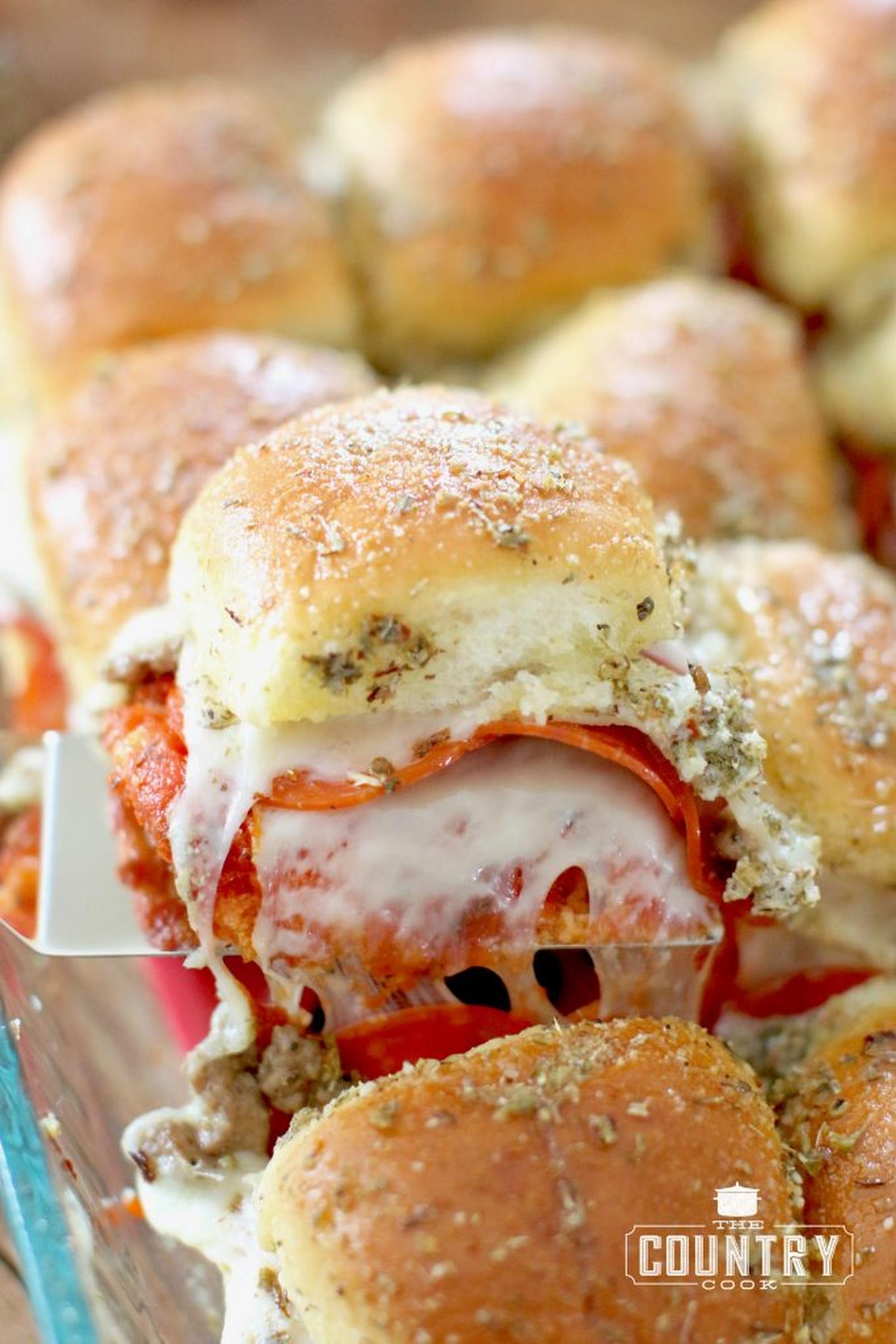 Pizza Pull Apart Sliders