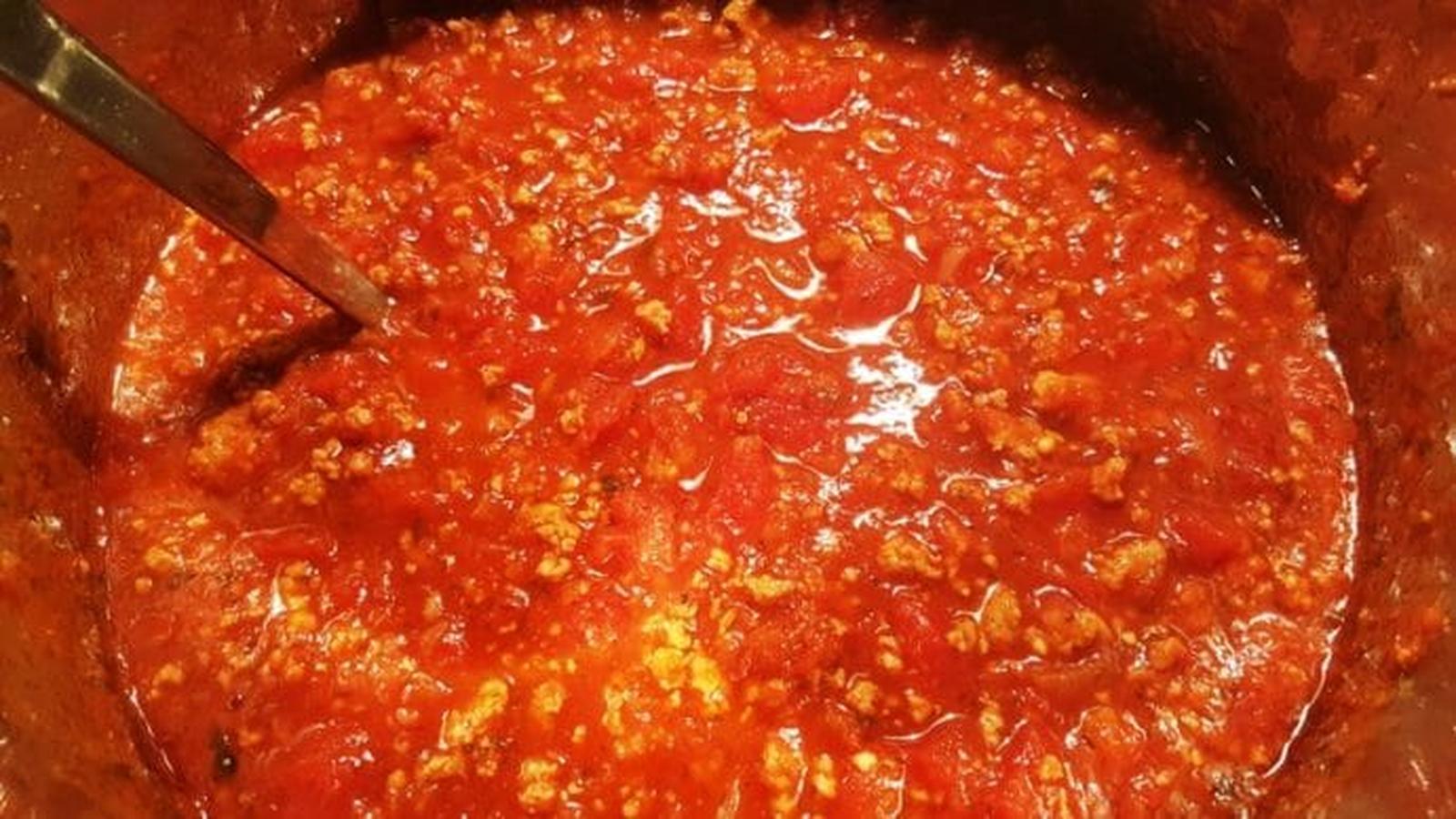 Pressure Cooker Spaghetti Sauce